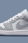 Air Jordan 1 Low White Wolf Grey  A123