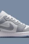 Air Jordan 1 Low White Wolf Grey  A123