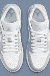 Air Jordan 1 Low White Wolf Grey  A123