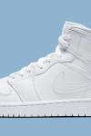 Air Jordan 1 Mid Triple White  A129