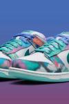 Futura x Nike SB Dunk Low Bleached Aqua  A134