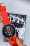 Gucci kırmızı Unisex Saat  S131