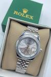 Rolex Datejust Gümüş Unisex Kol Saati | S598