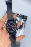 Swatch Silikon Kordon Siyah Unisex Saat  S135