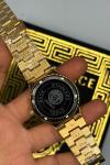 Versace Unisex Gold Kol Saati  S524